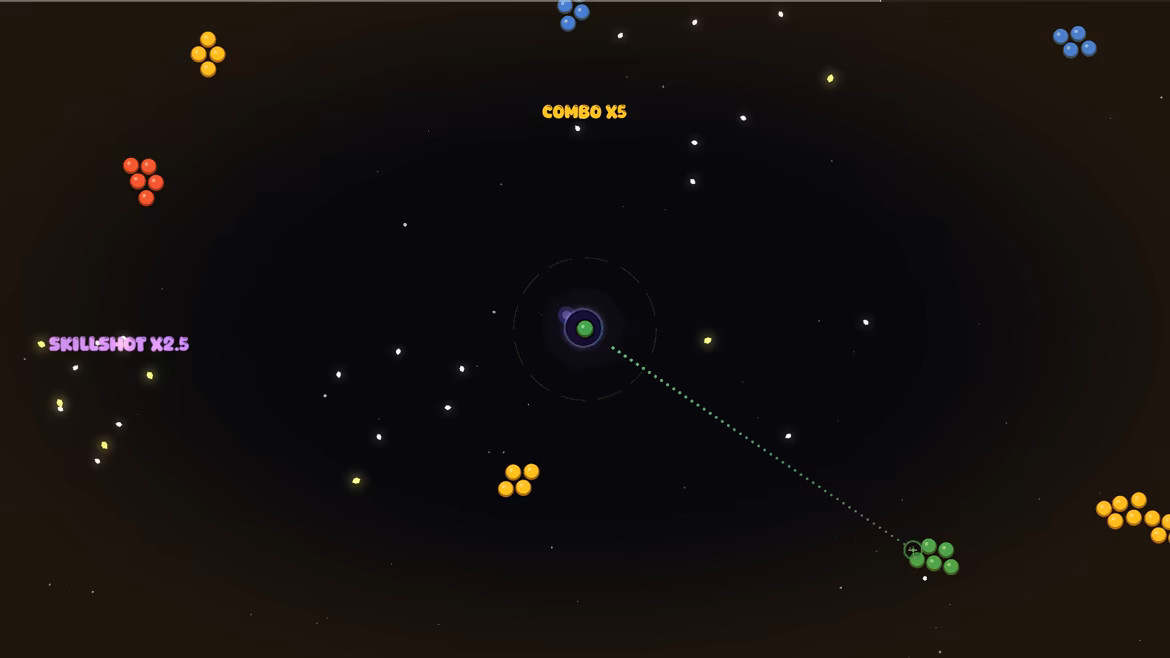 Bubble Shooter but In Space and Incremental video 2