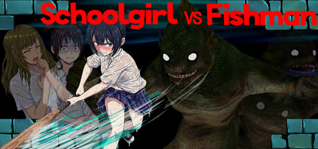Schoolgirl vs Fishman