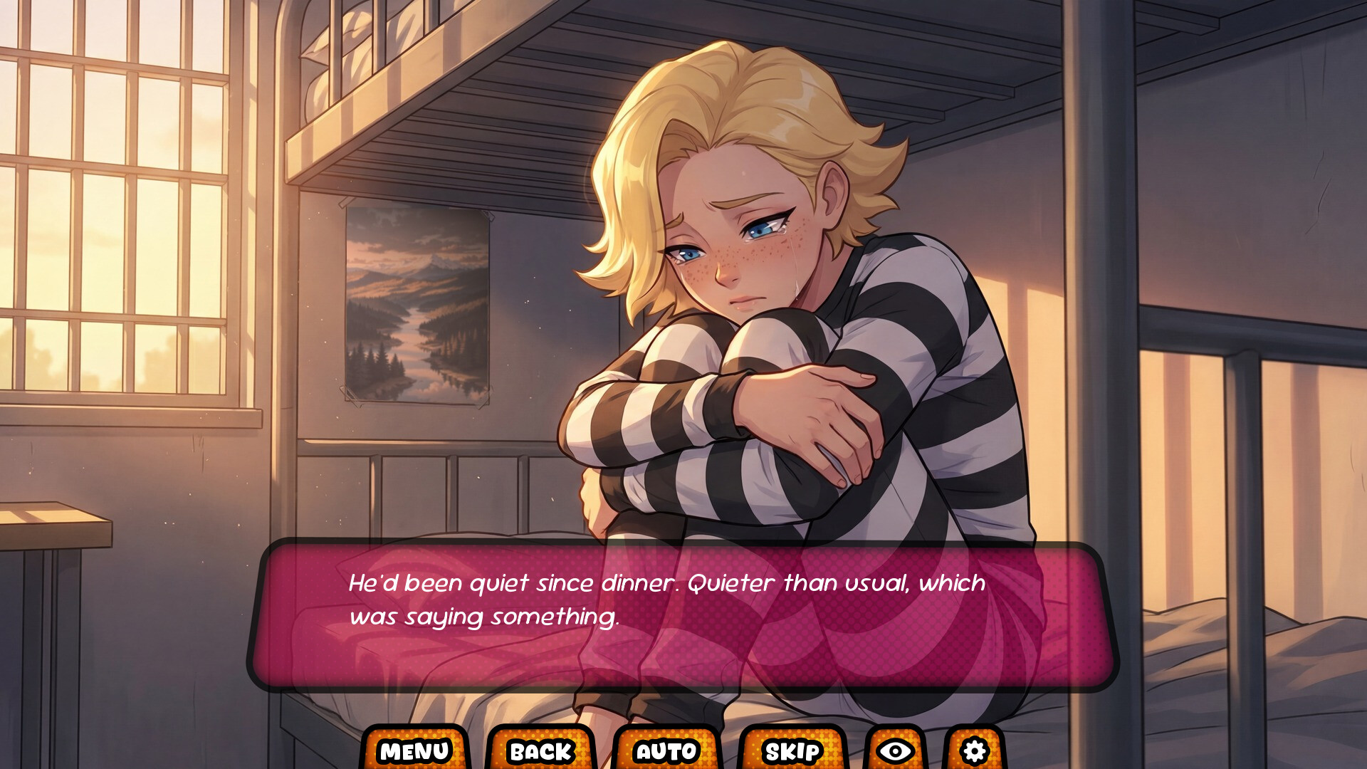 Femboy Behind Bars