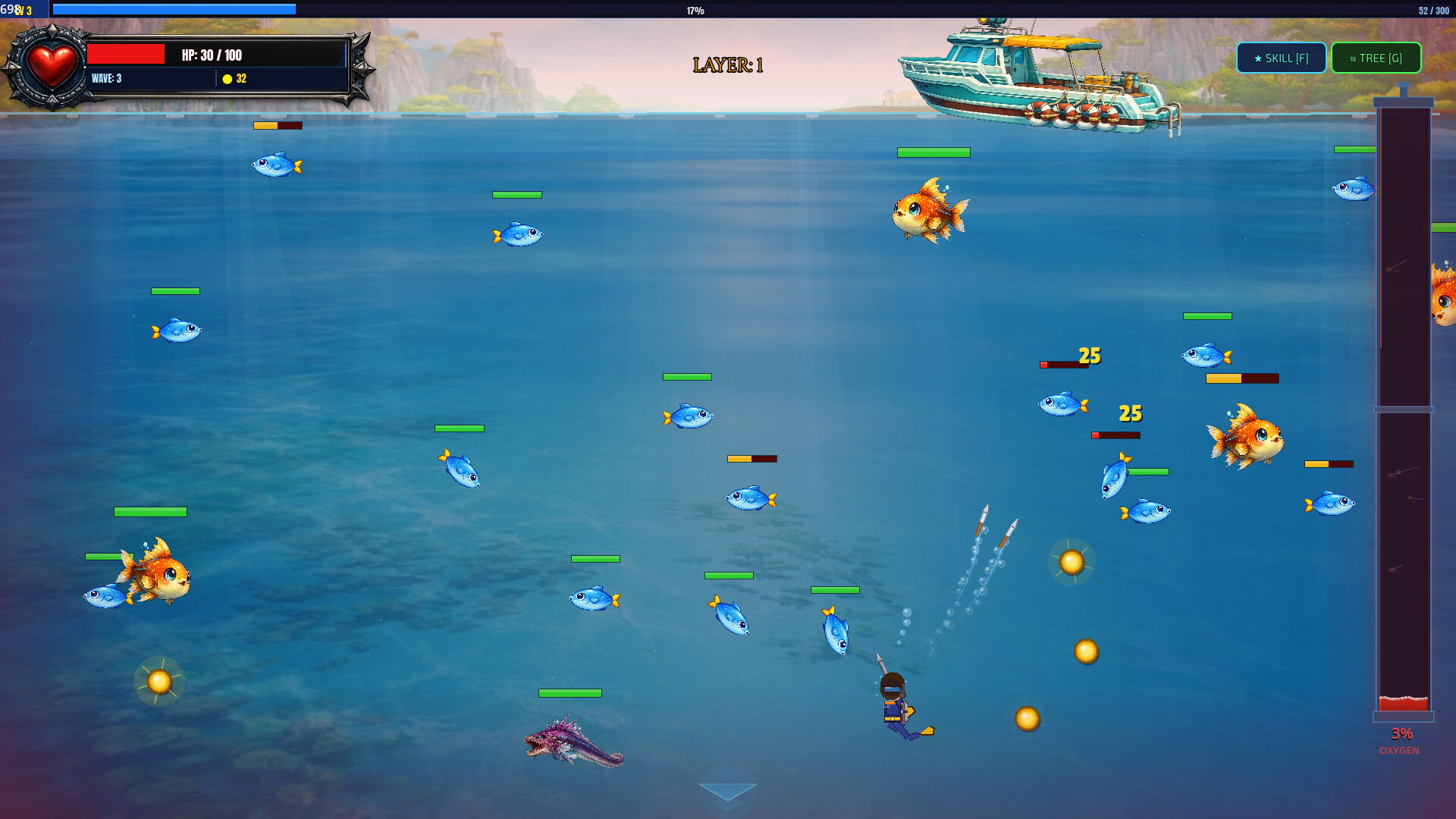 DEEP DIVER screenshot #1