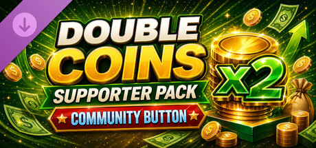 Community Button – Double Coins (Supporter Pack)