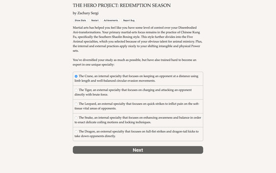 The Hero Project: Redemption Season - MeChip Warning System screenshot 5