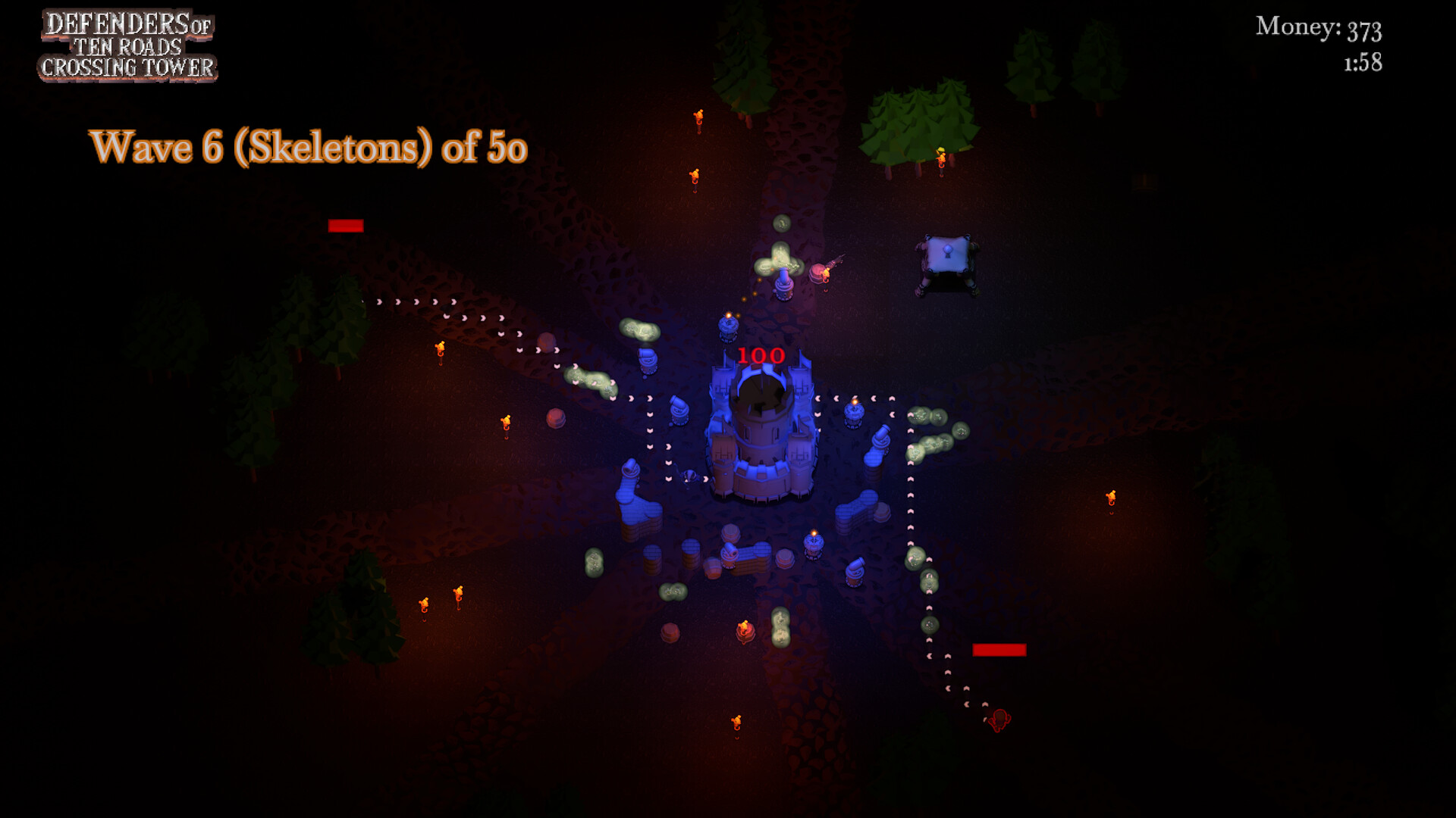 Defenders of Ten Roads Crossing Tower screenshot 5