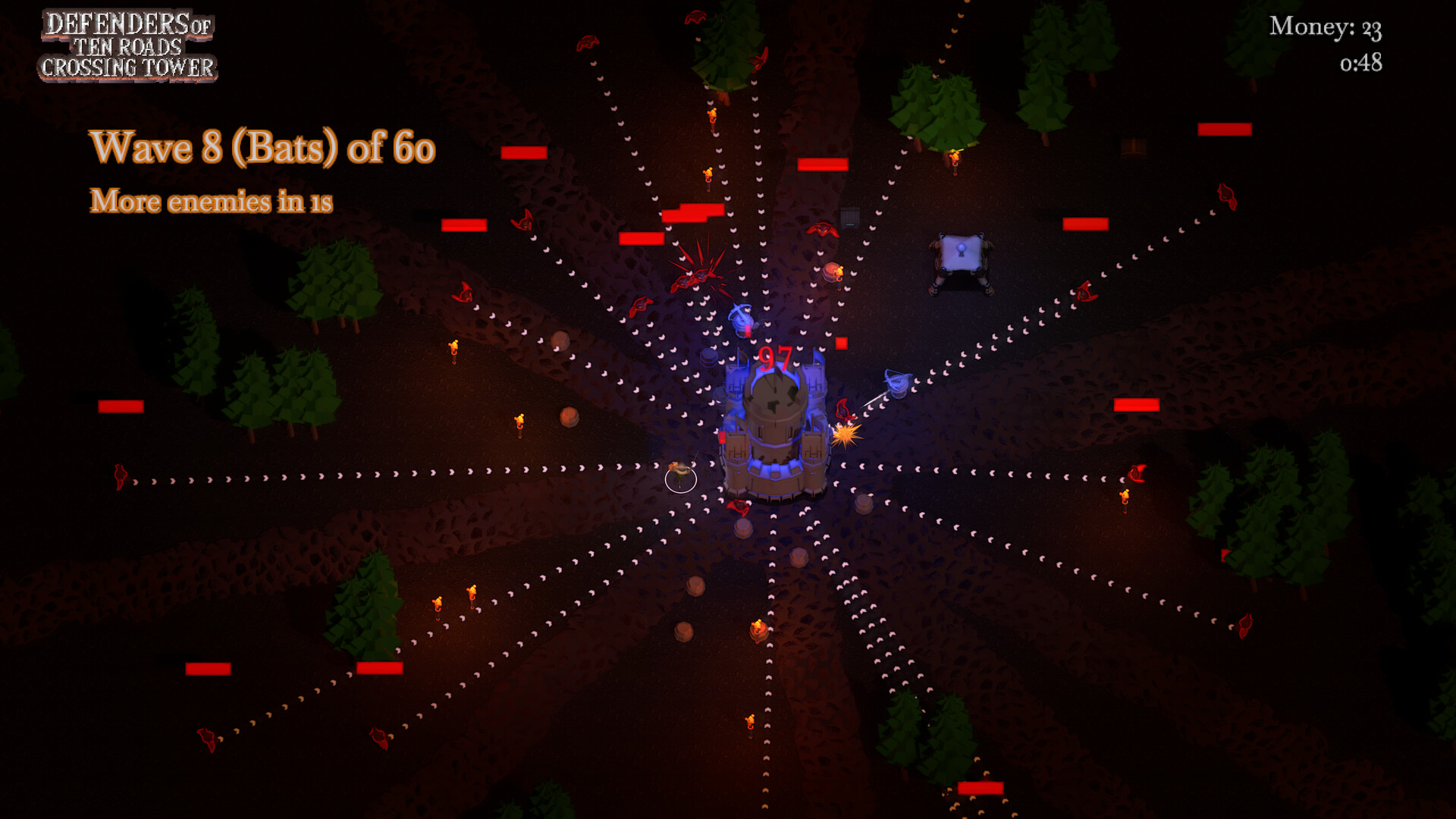 Defenders of Ten Roads Crossing Tower screenshot 3