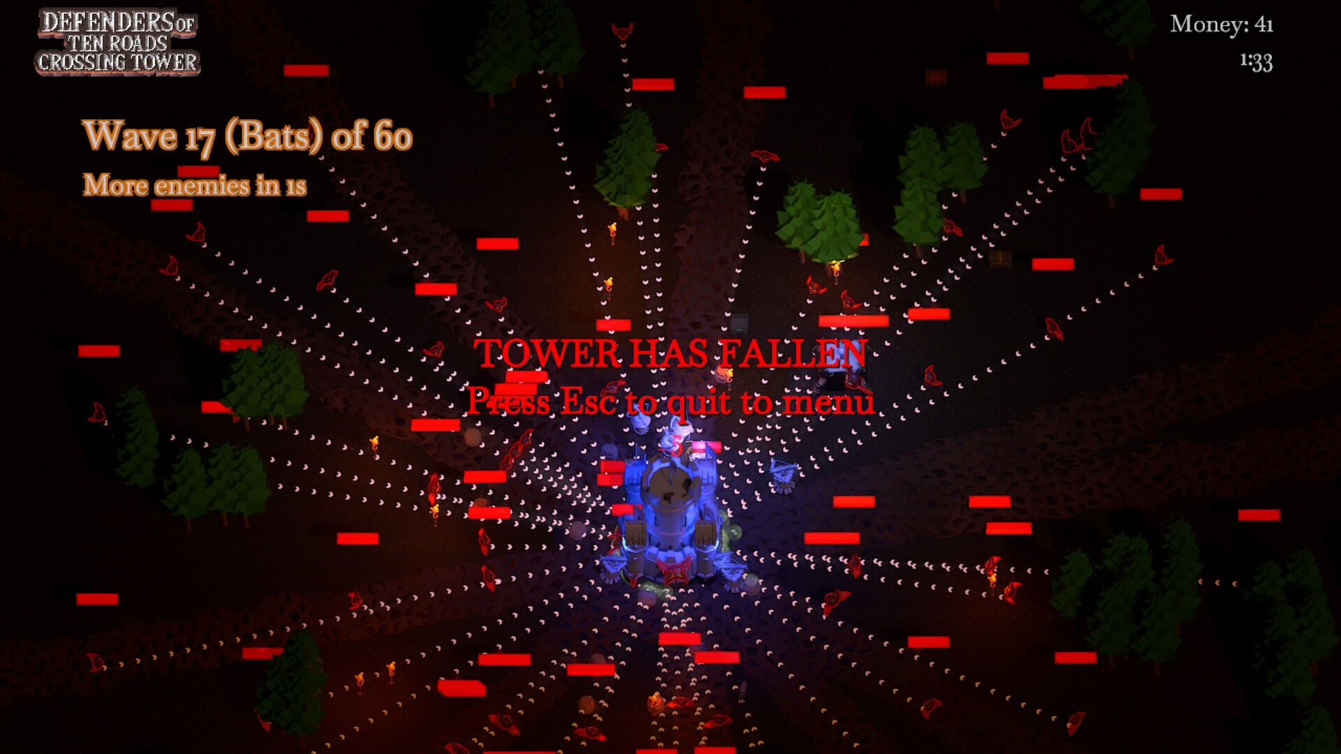 Defenders of Ten Roads Crossing Tower screenshot 4