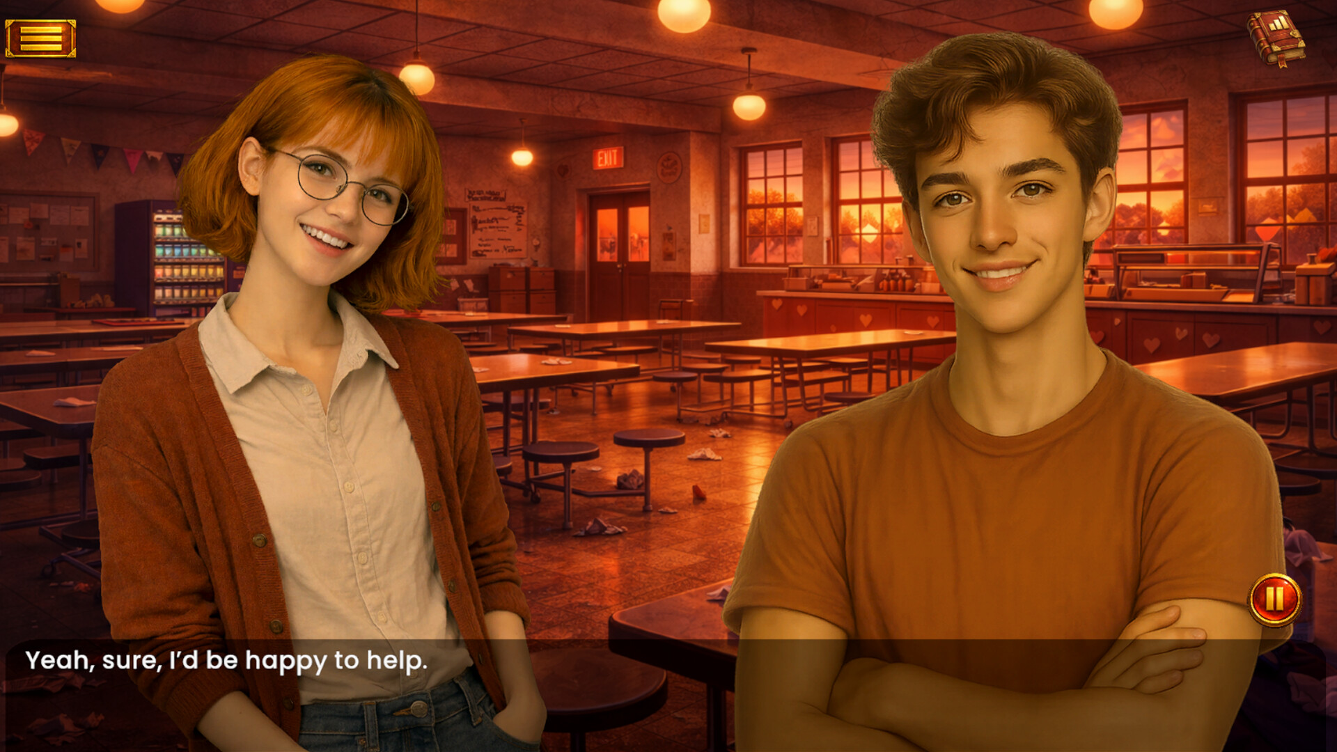 Love Potions Suck: A Visual Novel screenshot 2