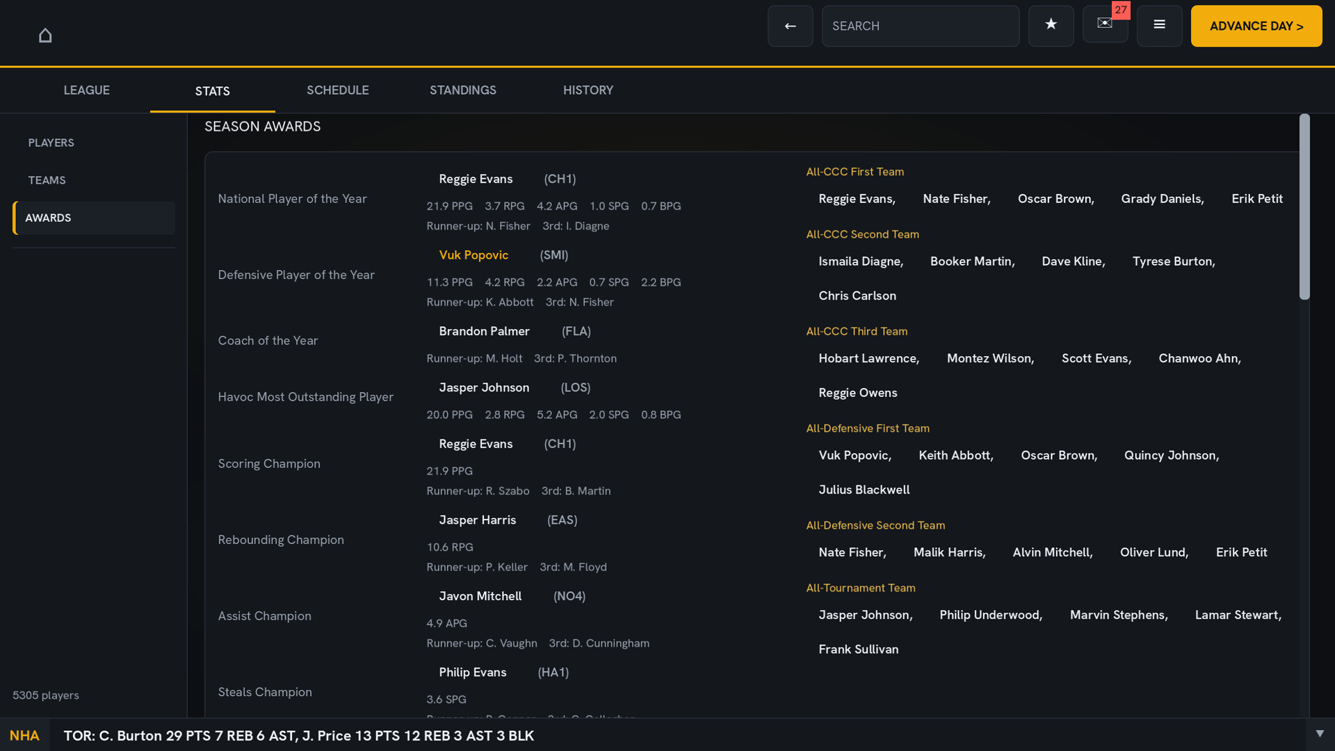 Hardwood Basketball Manager screenshot 18