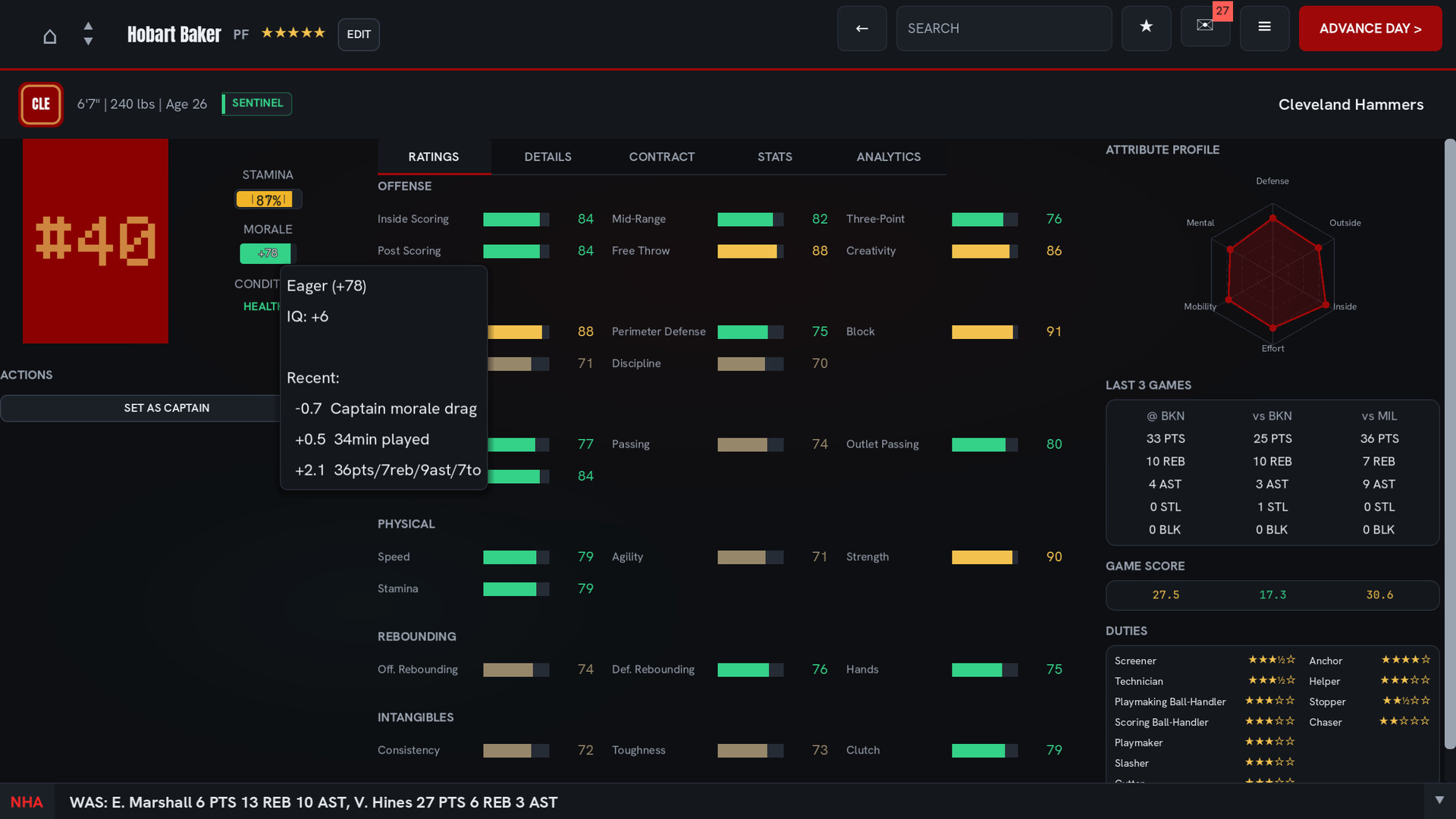 Hardwood Basketball Manager screenshot 12
