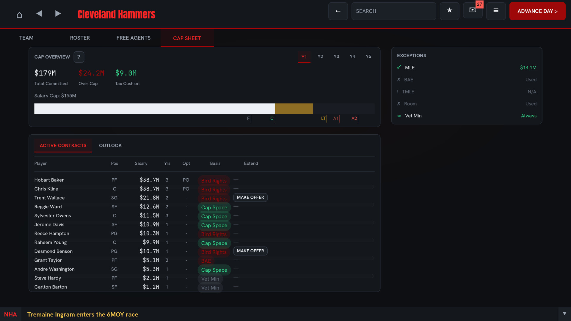 Hardwood Basketball Manager screenshot 11