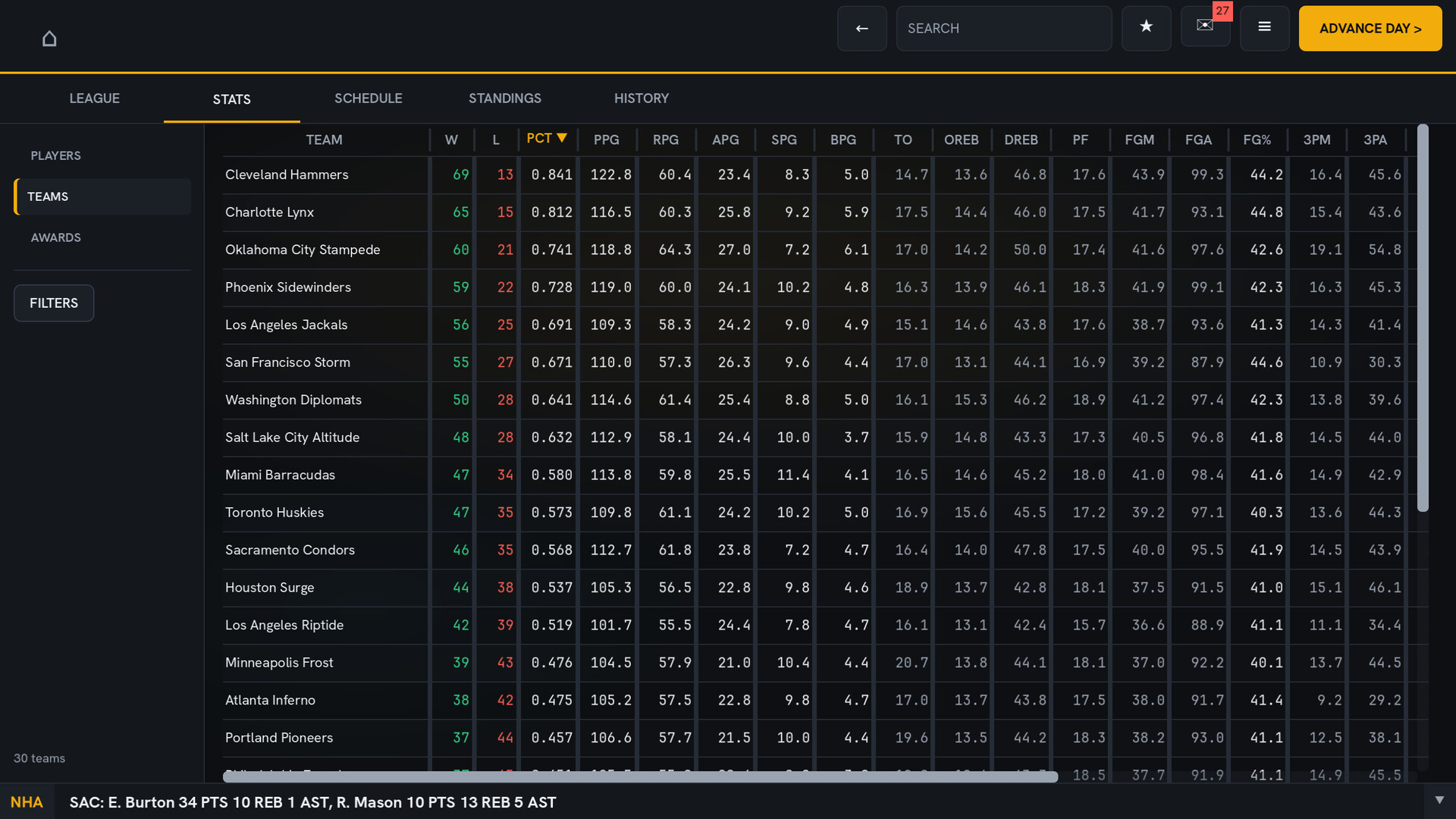 Hardwood Basketball Manager screenshot 16