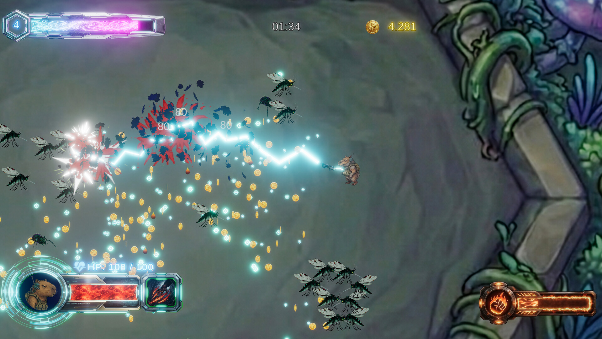 Capy Chaos screenshot #1
