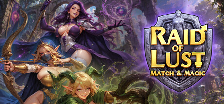 Raid of Lust: Match & Magic — Steam game cover