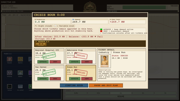 Скриншот 1 из игры Directive 220