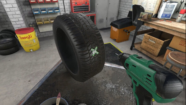 Tire Service Simulator