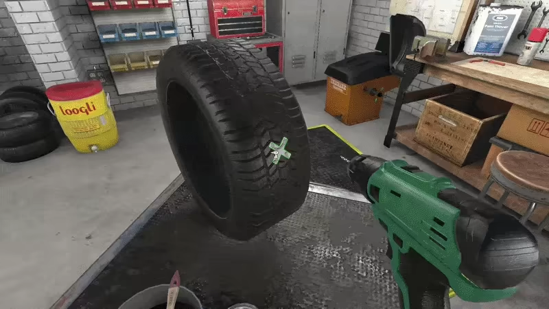 Tire Service Simulator video 1