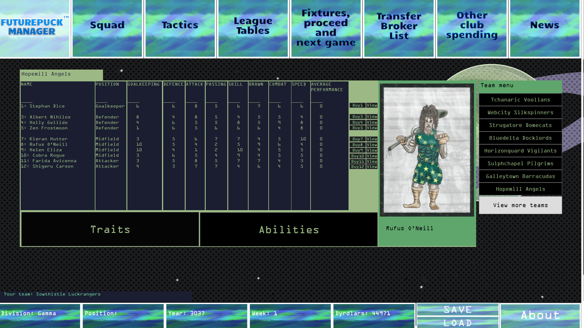 FuturePuck Manager