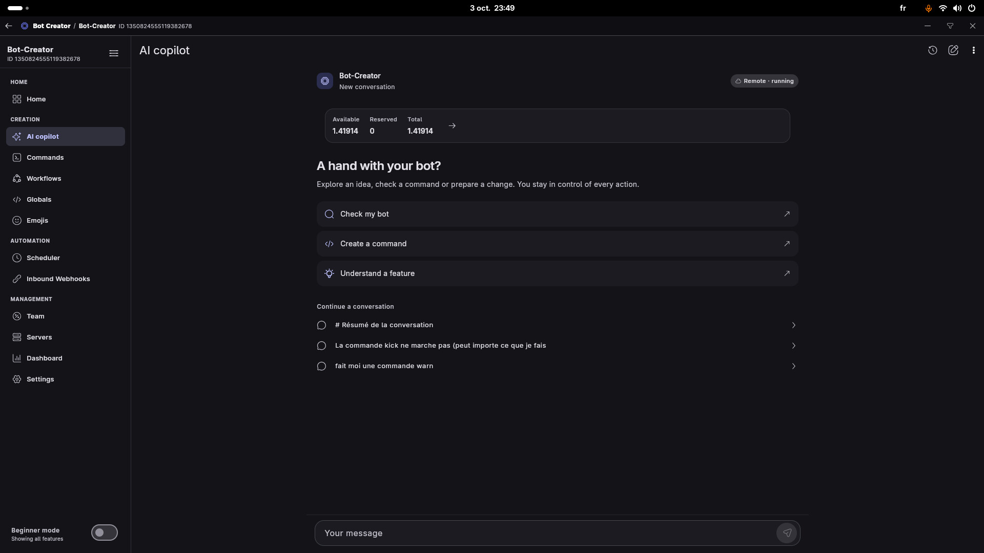 Bot Creator Studio screenshot 3