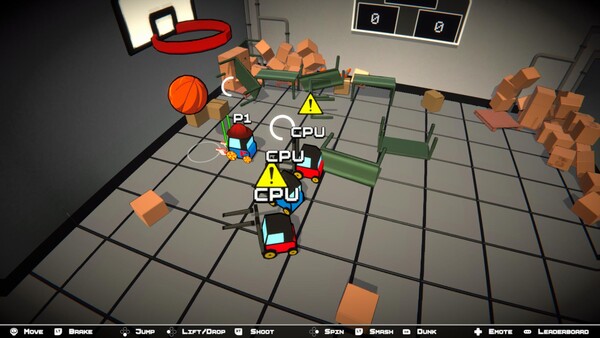 Скриншот 1 из игры Forklift Basketball