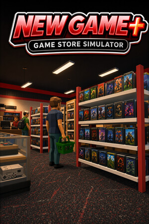 New Game+ - Game Store Simulator cover art
