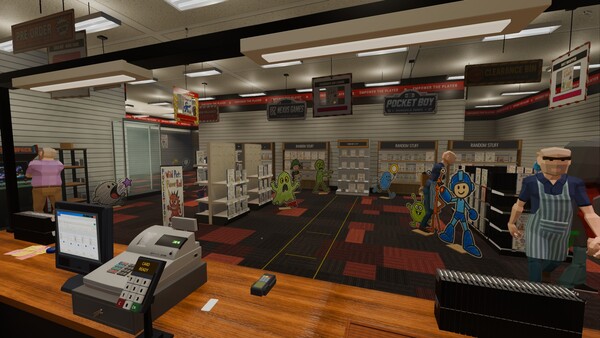 Скриншот 1 из игры New Game+ - Game Store Simulator