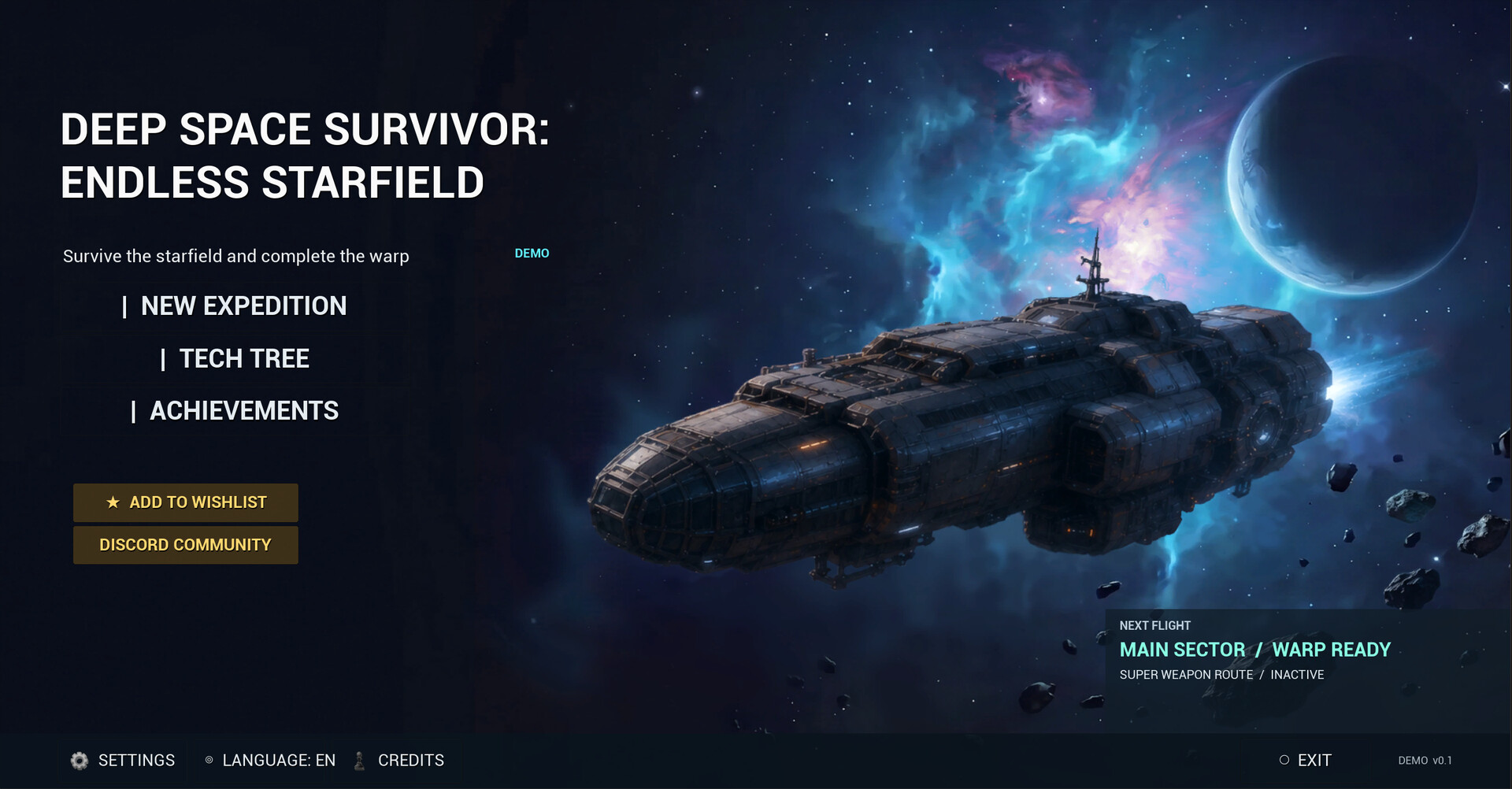 Deep Space Survivor: Endless Starfield screenshot 5