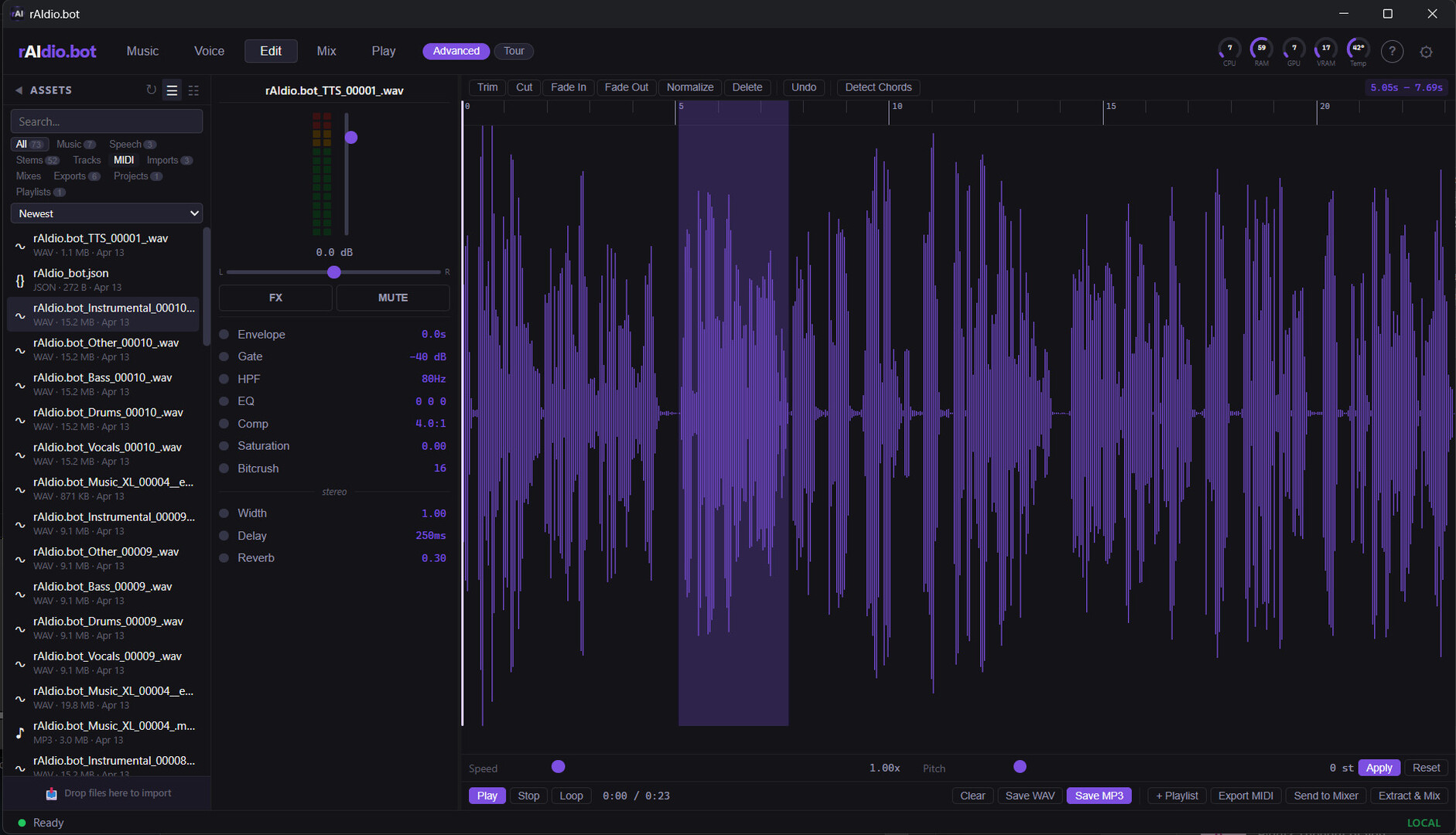rAIdio.bot screenshot 2