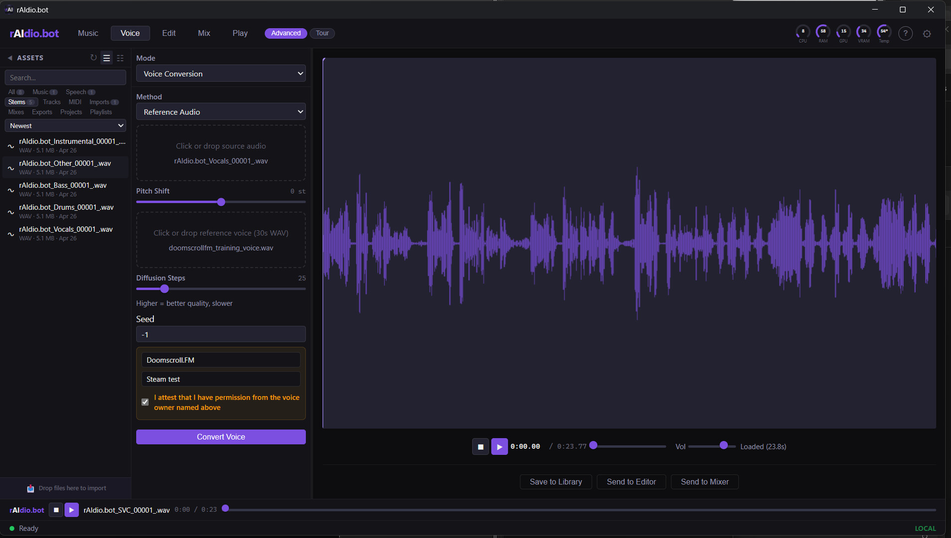 rAIdio.bot screenshot 7