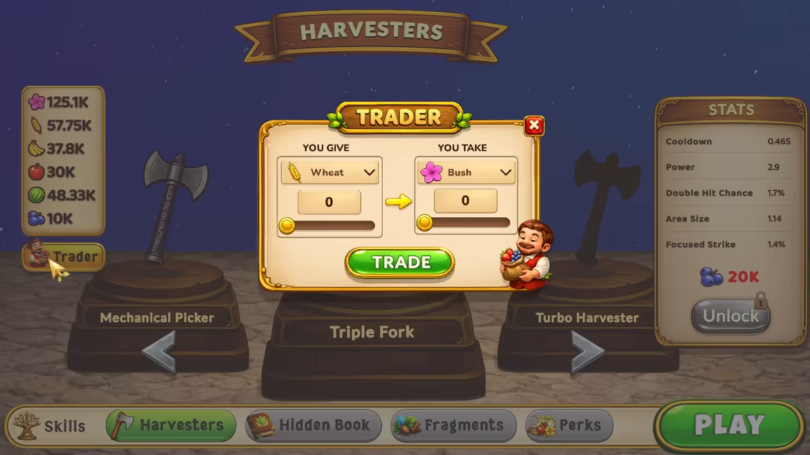 Harvest Looper video 8