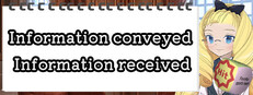 Information conveyed Information received