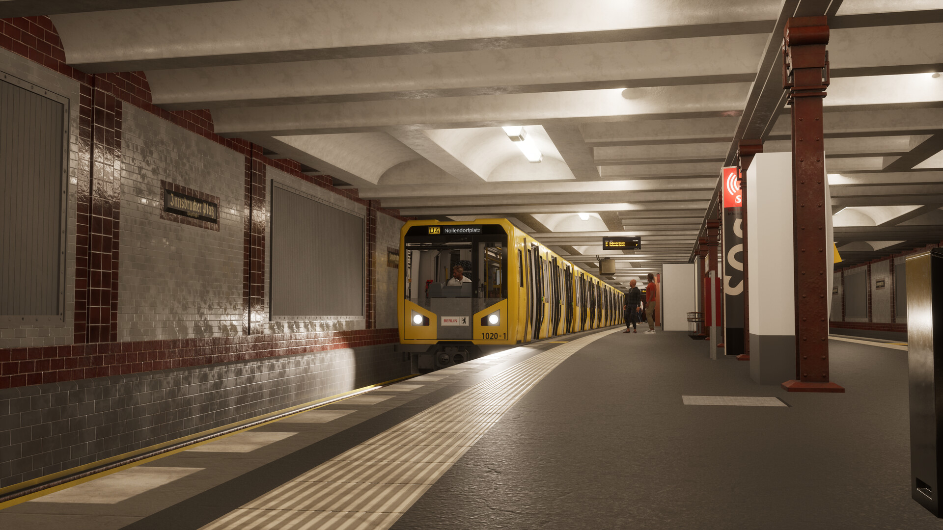 SubwaySim 2 - Berlin Route DLC: U4 screenshot