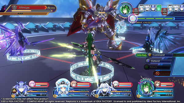 Screenshot z Megadimension Neptunia VII
