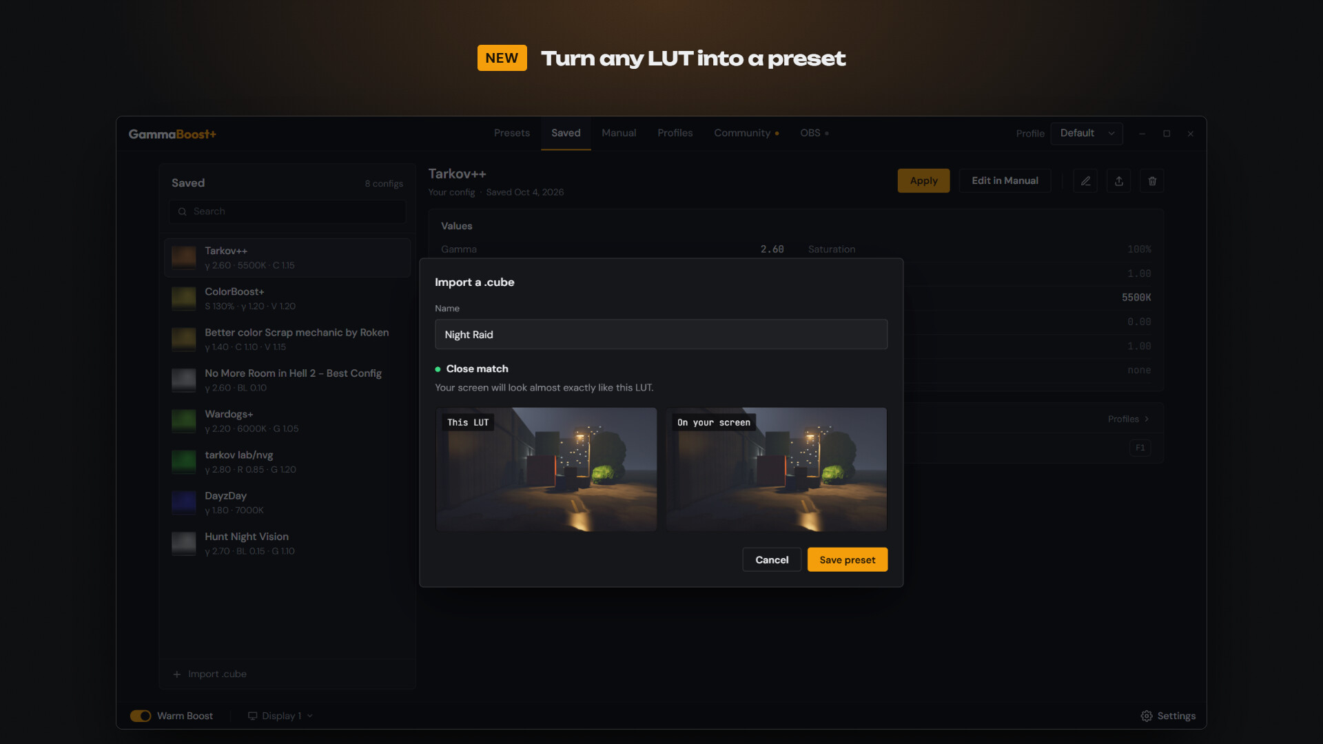 GammaBoost+ screenshot 3