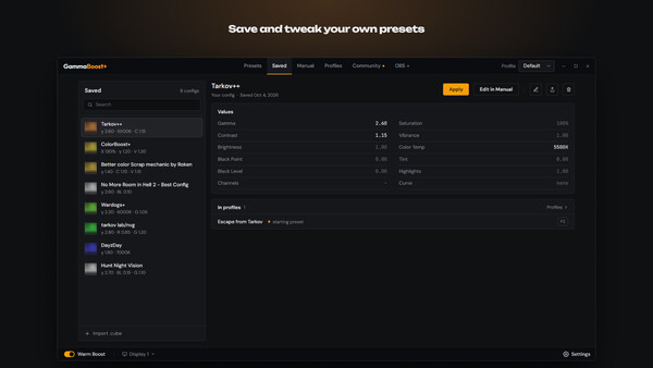 GammaBoost+ screenshot 5