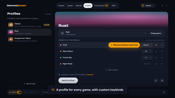 Скриншот 4 из GammaBoost+