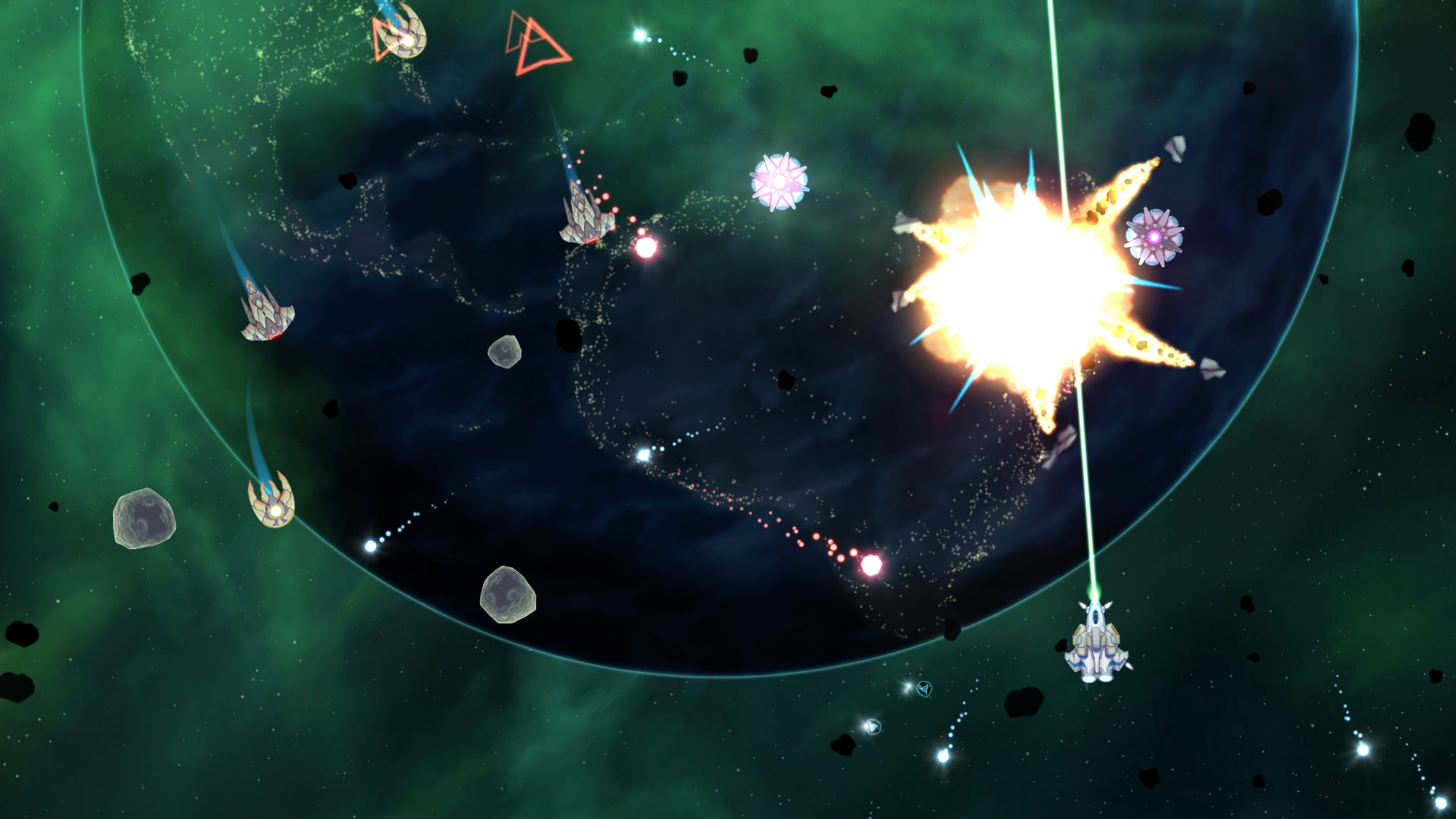 #9. Xenoraid: The First Space War (Steam) Göre: 10tons Ltd