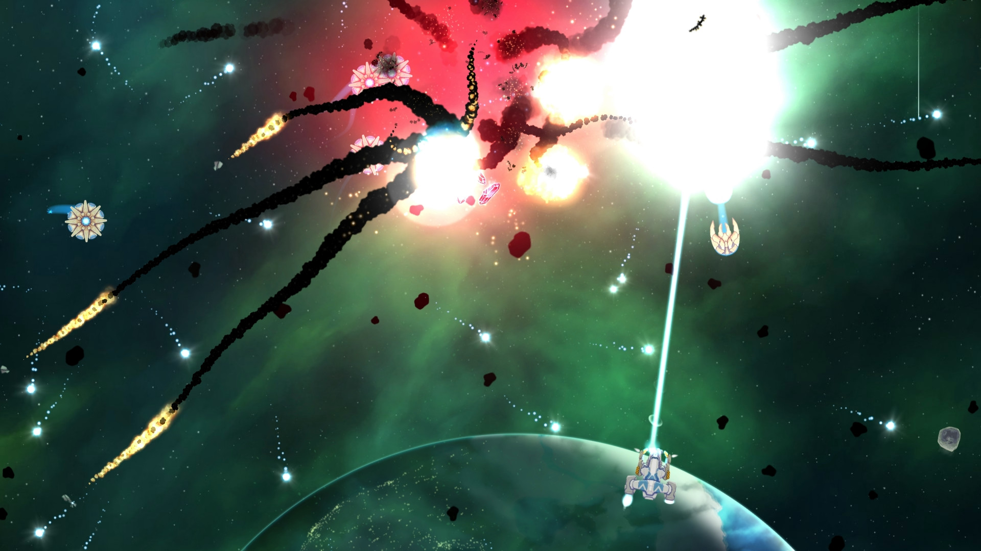 #2. Xenoraid: The First Space War (Steam) Göre: 10tons Ltd