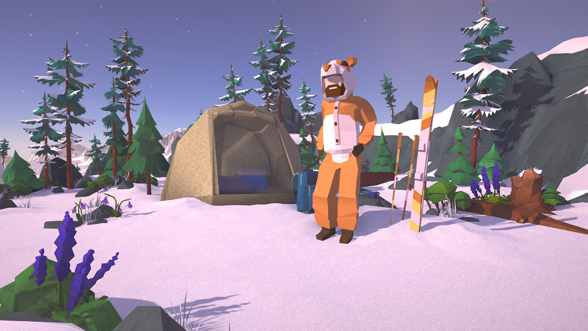 Lonely Mountains: Snow Riders - Cozy Pack screenshot 2