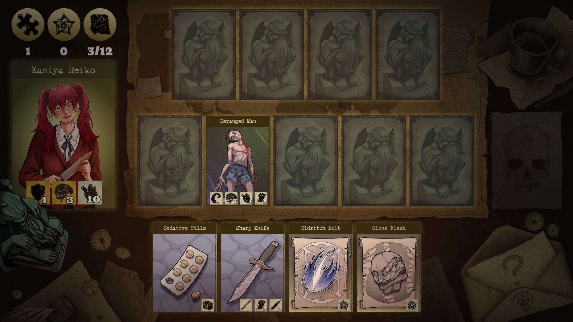 Eerie Cards: The Lovecraftian Dungeon Crawler Game screenshot 5