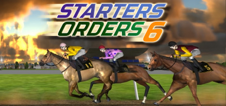 Starters Orders 6 Horse Racing banner image