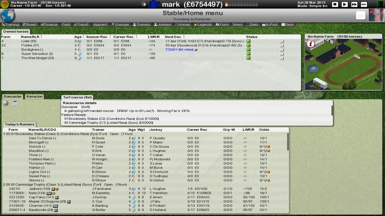 Starters Orders 6 Horse Racing Featured Screenshot #1