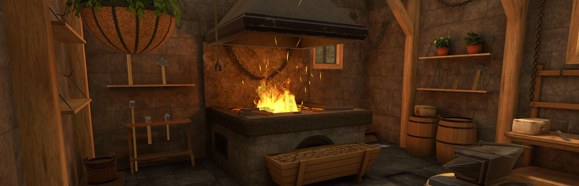 VR Blacksmithing