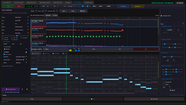 NeuralBeat Studio screenshot 1