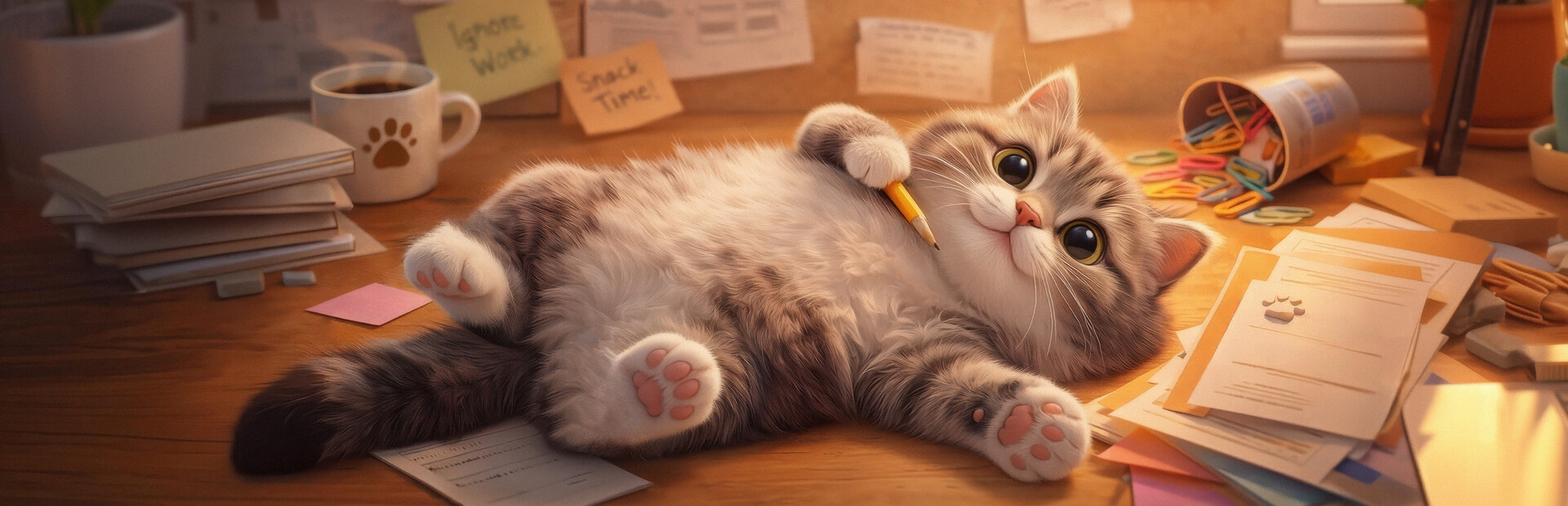 The Office Cat