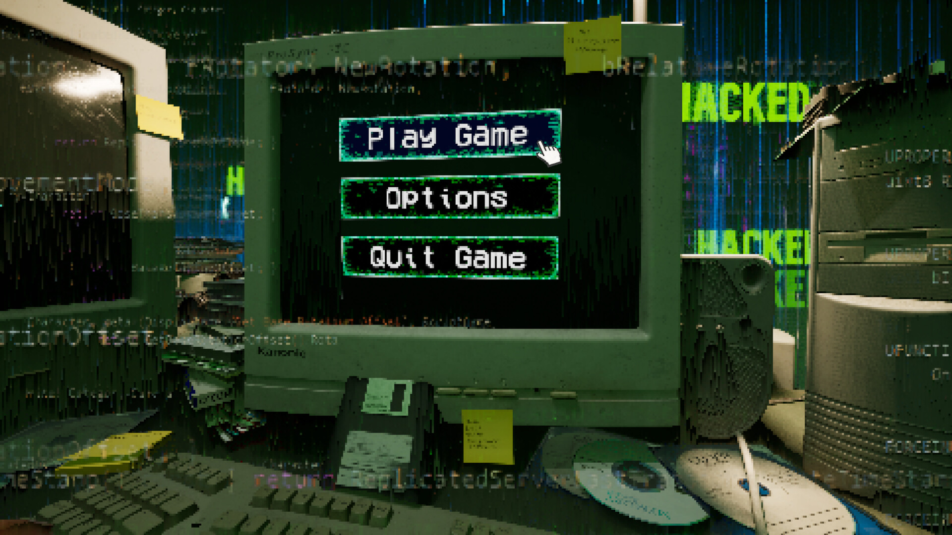 CYBER92 DATAWAR — gameplay showcase