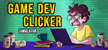 Game Dev Clicker Simulator header art