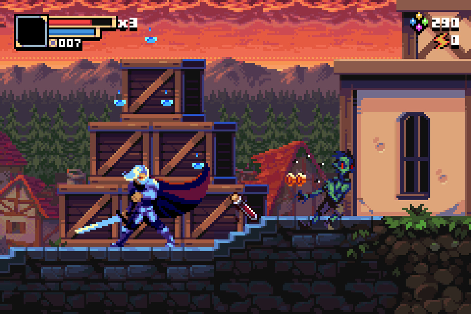 Demons of Asteborg DX screenshot #2