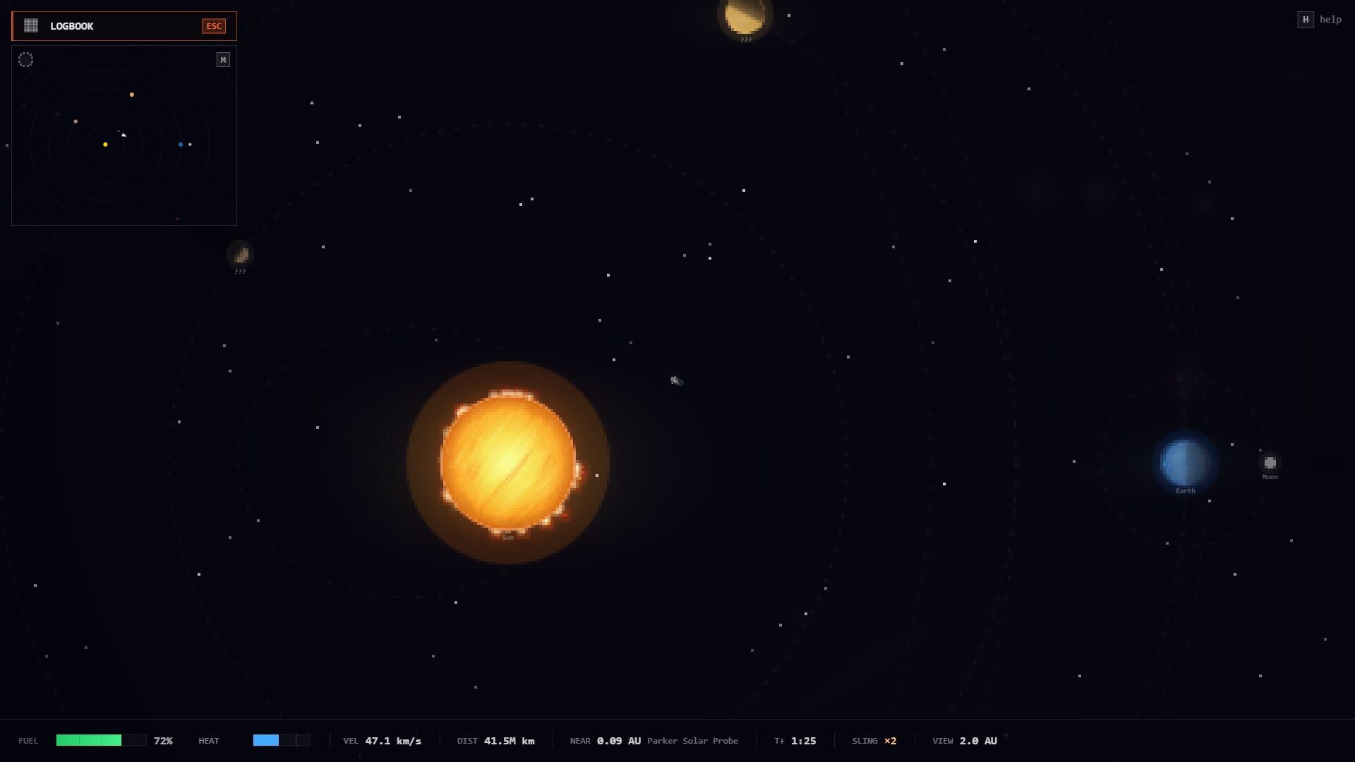 Slingshot: Escape the solar system 遊戲畫面 5