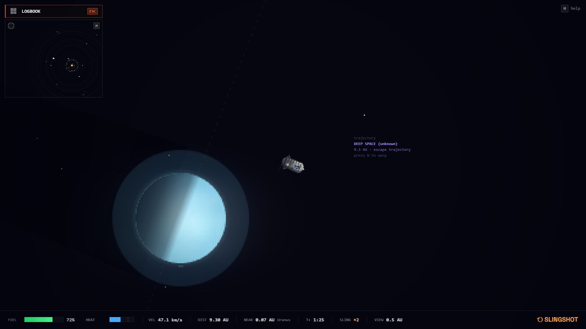 Slingshot: Escape the solar system 遊戲畫面 8