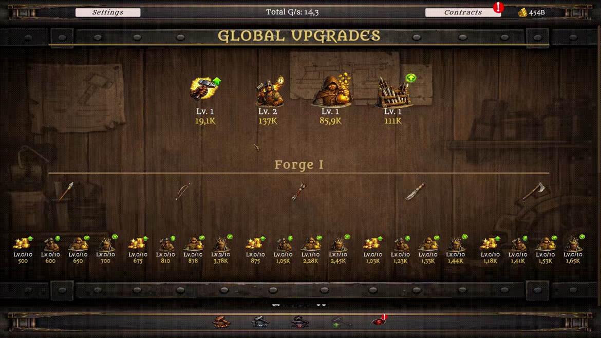 Blacksmith Idle video 3