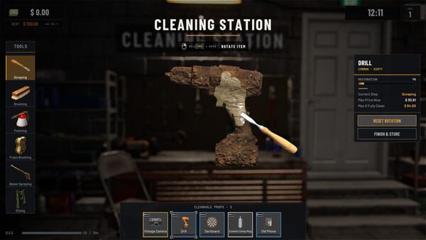 Rust & Reveal: Restoration Simulator screenshot 4